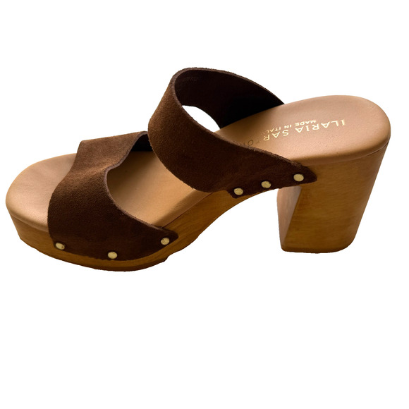Ilaria Sartori Shoes - Ilaria Sartori Made in Italy Suede leather strappy Platform Sandals Size 8